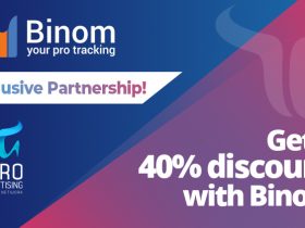Binom Tracker offers a 40% discount