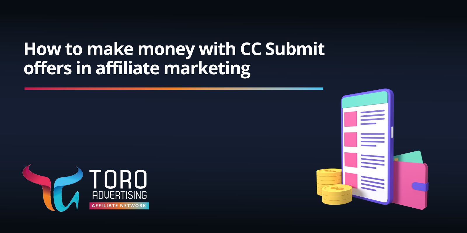 How to make money with cc submit offers in affiliate marketing