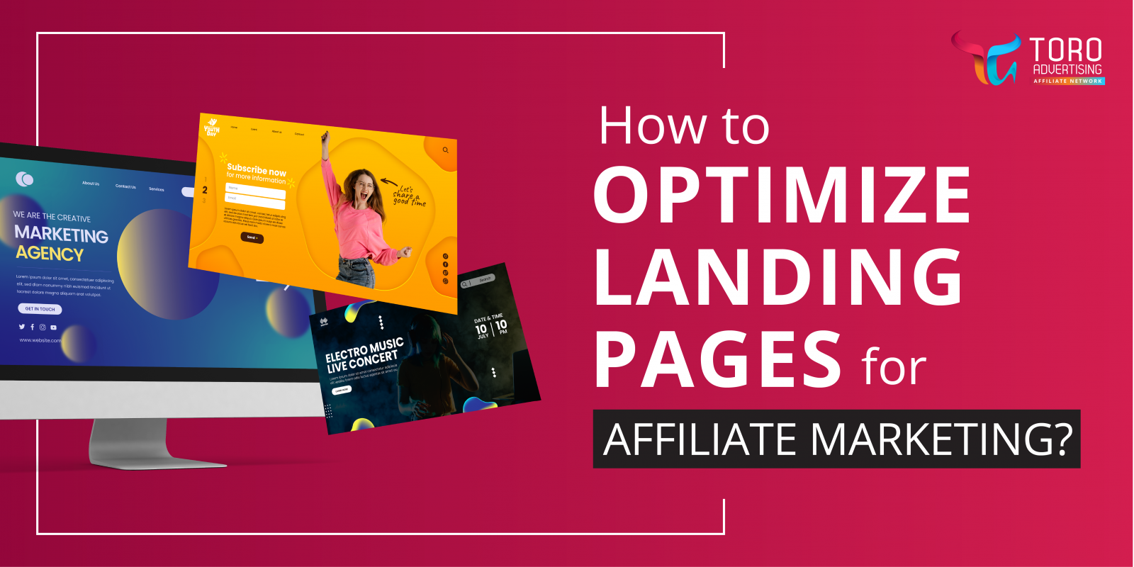 How to optimize landing pages for Affiliate Marketing?